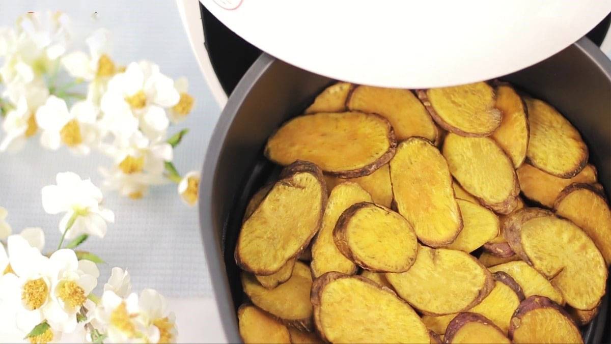 Cách làm khoai lang nướng bơ bằng nồi chiên không dầu 2023 khoai lang nướng bơ bằng nồi chiên không dầu