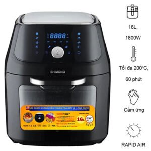 Trang chủ Nồi Chiên Không Dầu 16L Shimono SM-AF1605T
